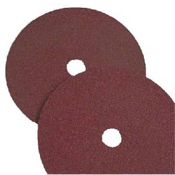 Virginia Abrasives 420-77120 7 x 0.1 in. 120 Grit Resin Fiberglass Sanding Disc; Pack of 25 760535 - main